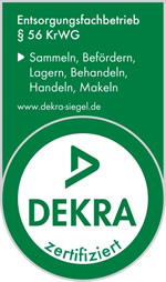 Dekra zertifiziert